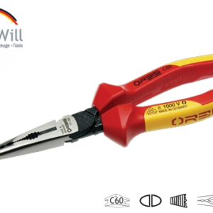 Radio- / Telephone pliers with cutter, bent