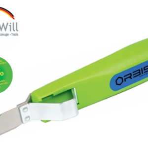 Universal cable stripping knife with hooked blade - Green Line