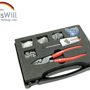 Ferrules crimping pliers set