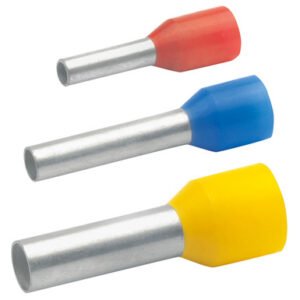 Insulated cable end-sleeves to DIN, with Easy-Entry 4 mm²