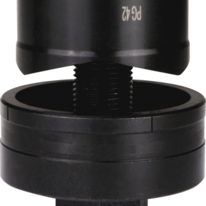 Hole puncher MonoCut® – for sheet steel (S235) 20.0 Ø in mm.
