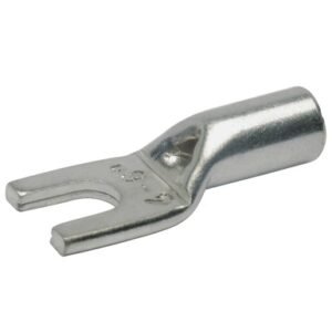Tabular cable lugs, Cu, fork type 10 size of bolt dia. M5